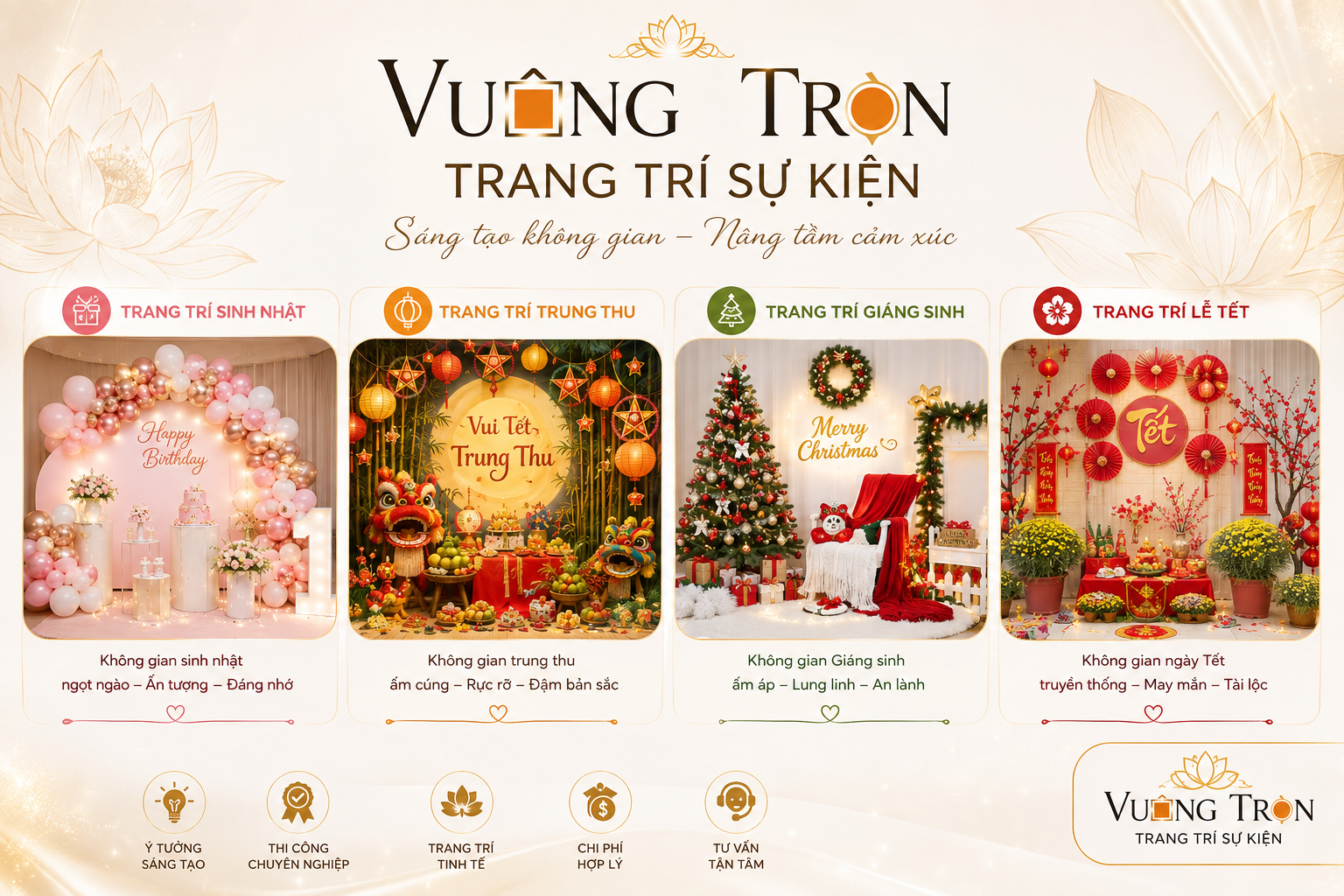 Trang trí sự kiện