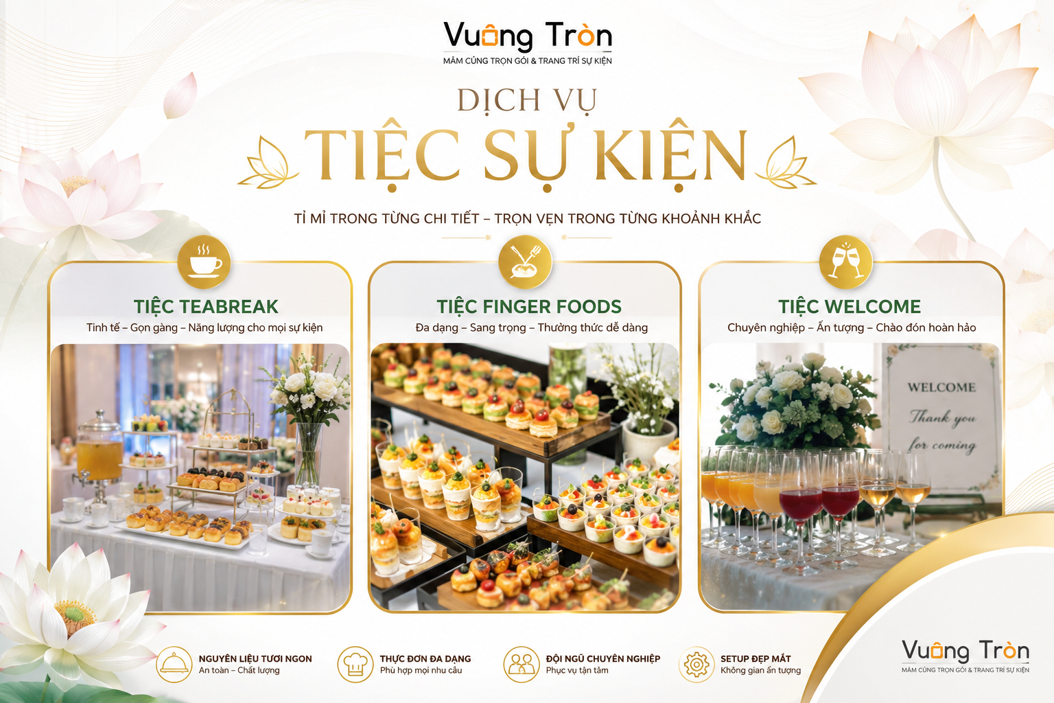 Tiệc sự kiện